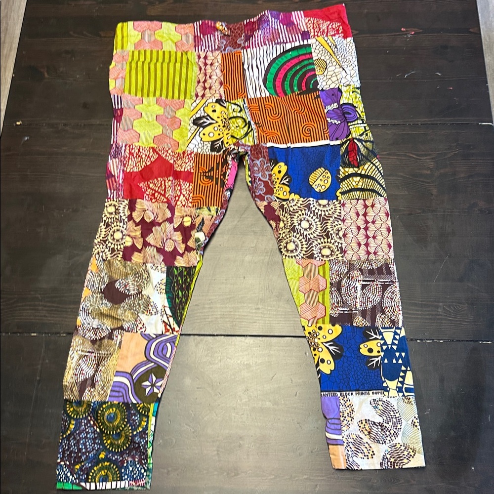 Patchwork Print Two-Piece Set In Multicolor - image 3